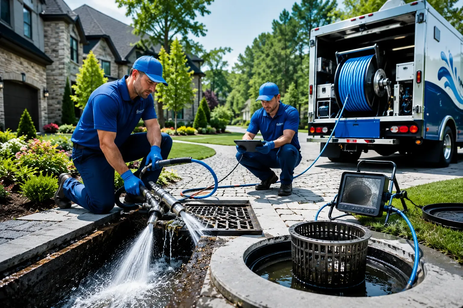 Local outdoor drain cleaning professionals in Roundhead, OH