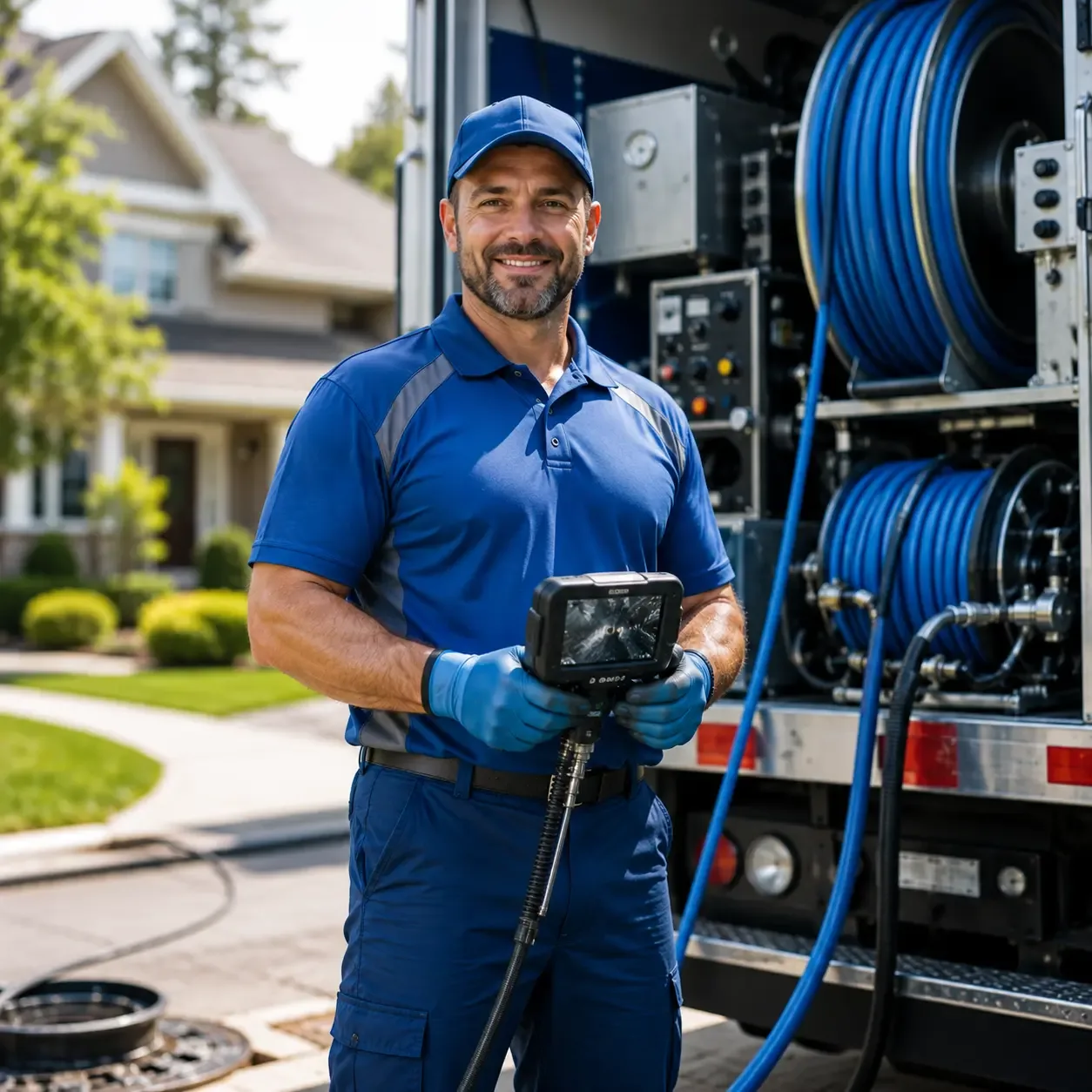 Local outdoor drain cleaning specialists in Roundhead, OH